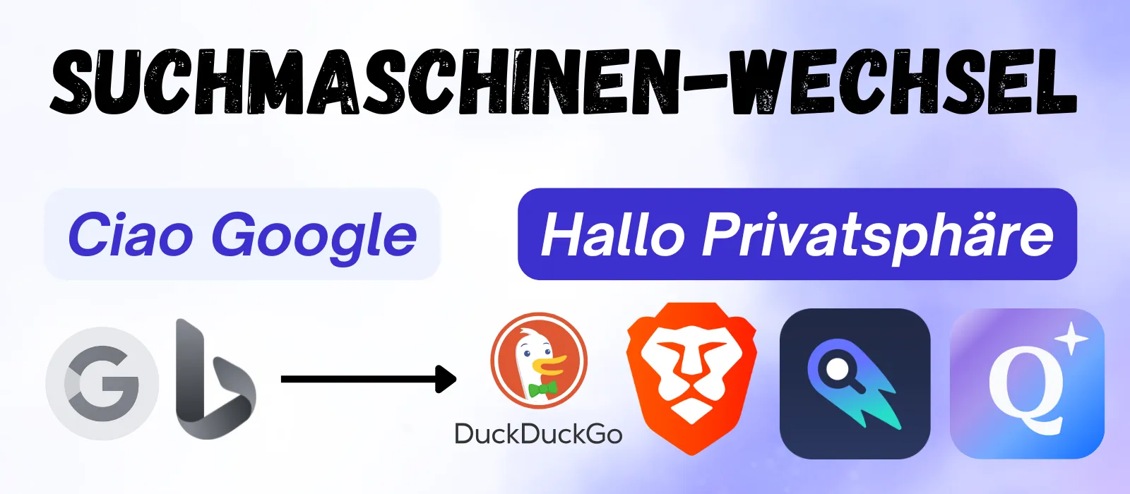 Suchmaschine wechseln